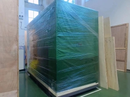 深圳木箱厂家打造高品质免熏蒸出口胶合板实木包装箱，助力大型机械安全运输